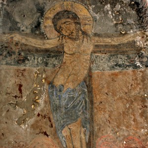 sei-su-immagine-raffigurante-l-affresco-di-gesù-in-croce-nella-chiesa-rupestre-di-cristo-la-selva