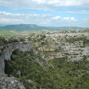 sei-su-immagine-raffigurante-terrazzamenti-ricavati-lungo-i-pendii-scoscesi-e-verdeggianti-della-gravina-di-matera